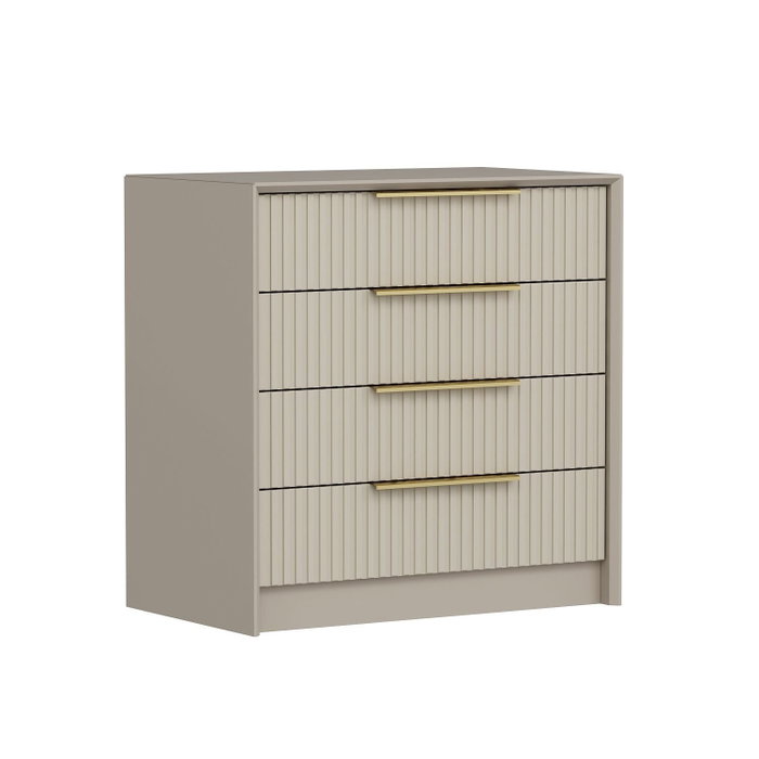 Hanah Home Kale Luxe - 7939 Cómoda Color Piedra